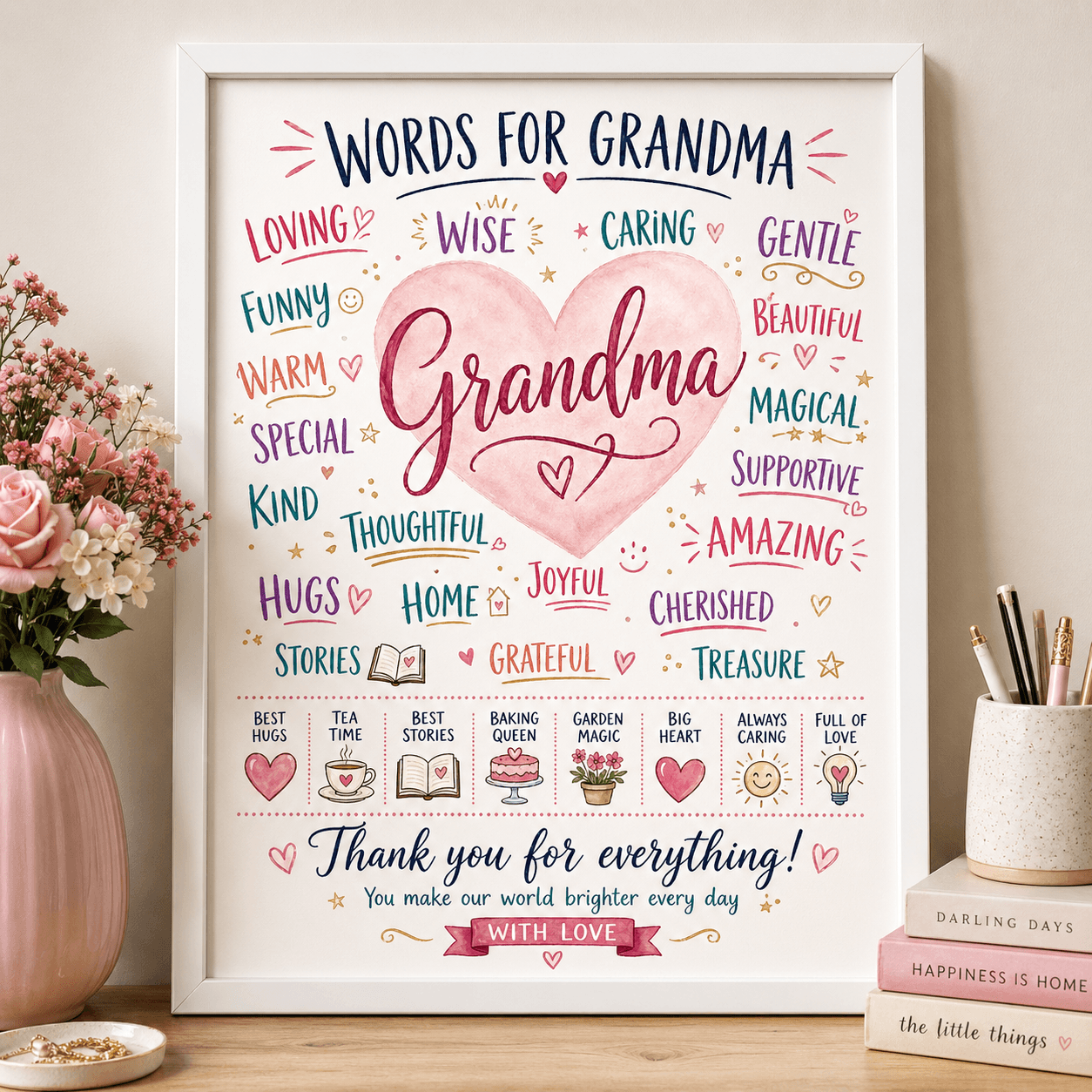 Example appreciation poster 2